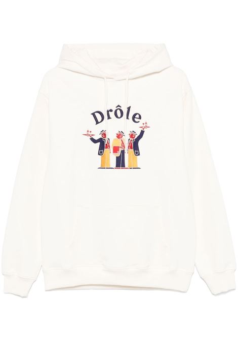 Top Le Hoodie Crillon in beige Drôle de monsieur - uomo